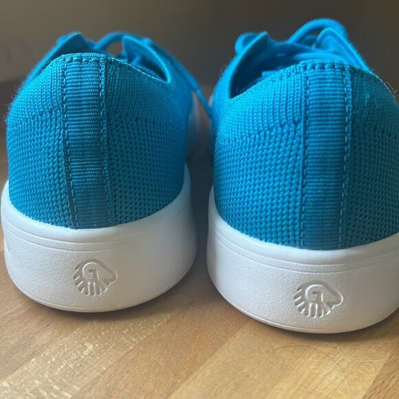 Giesswein Women’s US 6-7 Size 37 | Wool Washable Sneakers Blue/Teal Wool Insoles - Picture 7 of 9